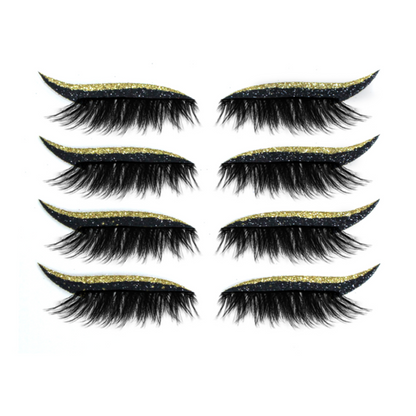 ElegantEyelashes 1+1 GRATIS: Høj Kvalitets Genanvendelige Selvklæbende Vandtætte Elegante Øjenvipper
