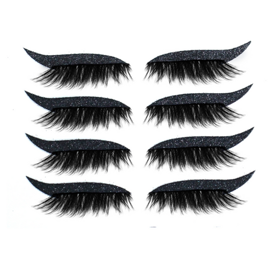 ElegantEyelashes 1+1 GRATIS: Høy Kvalitet Gjenbrukbare Selvklistrende Vanntette Elegante Øyenvipper