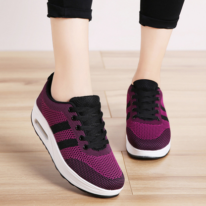 Happy™ CozySneakers: Avslappet Hverdag, Myk Støtte, Koselige Sneakers for Kvinner