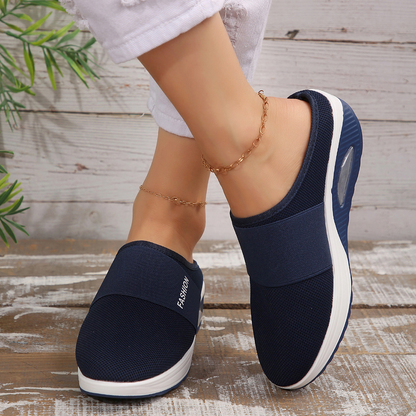 Happy™ StylishShoes: Kvinners Gåtur Slip-on Stilige Sko
