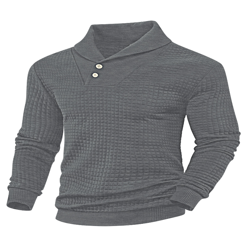 Icone™ LuxurySweater: Premium Luksus Hverdag Komfort Strikket Stil Sweater