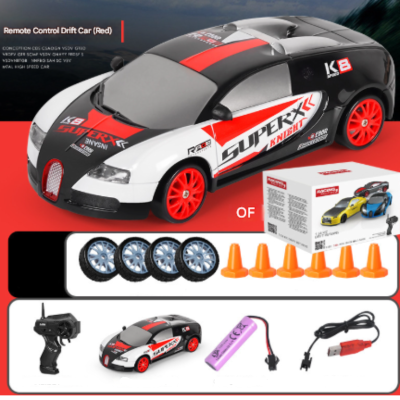 Kletshuts™ DriftCar: Ekstrem 4WD Drift Racing Bil