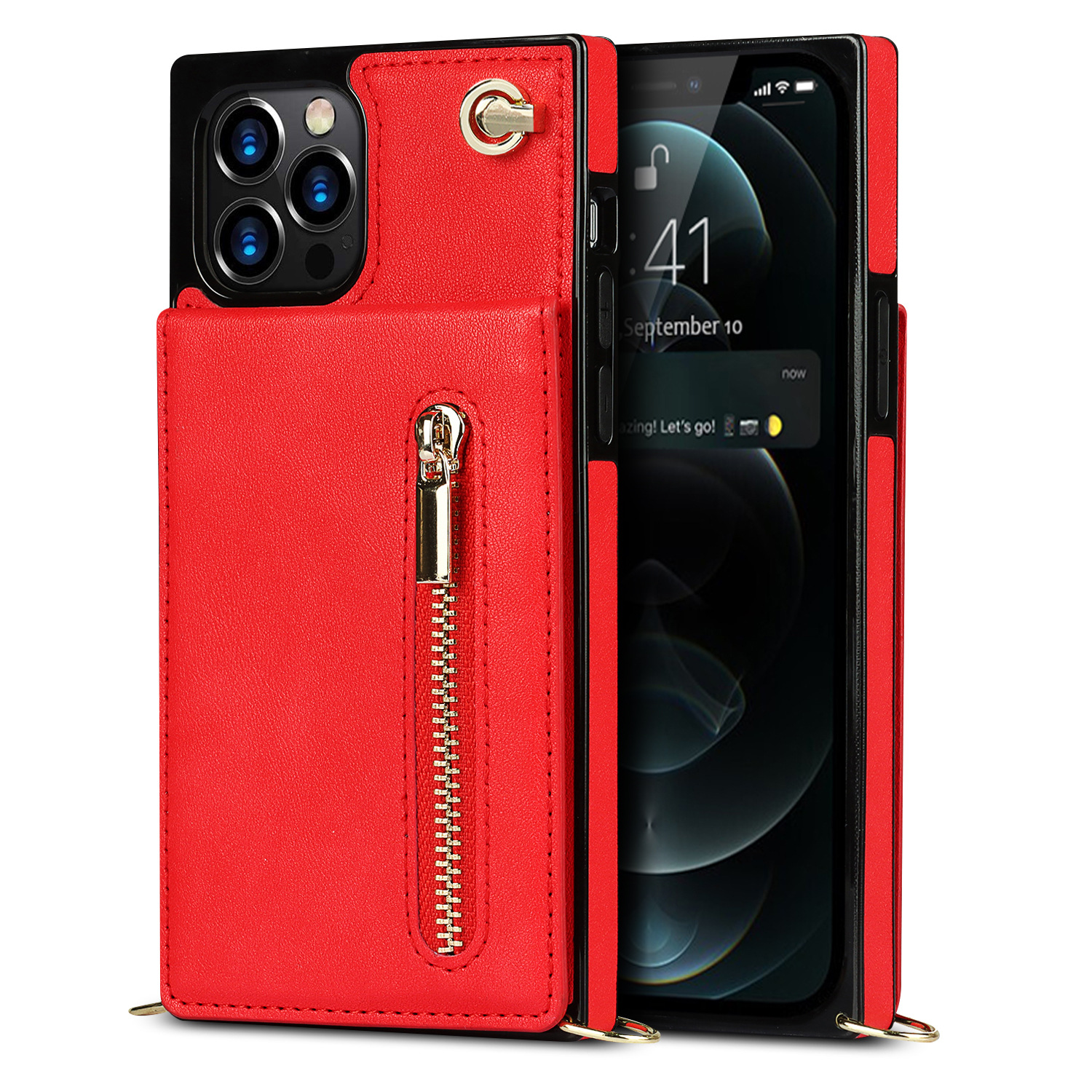 Icone™ PhoneWallet: Crossbody Telefonetui Lommebok Og Kortholder