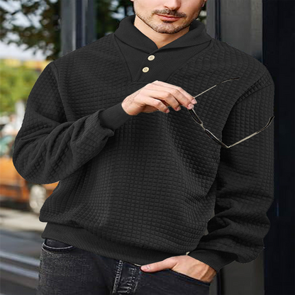 Icone™ LuxurySweater: Premium Luksus Hverdag Komfort Strikket Stil Sweater