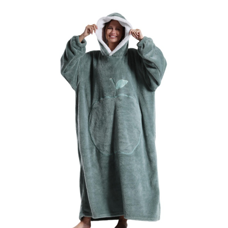 Icone™ BlanketHoodie: Plysj, oversized for heldagsvarme teppehettegenser