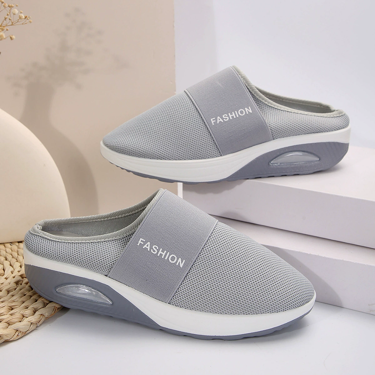 Happy™ StylishShoes: Kvinners Gåtur Slip-on Stilige Sko