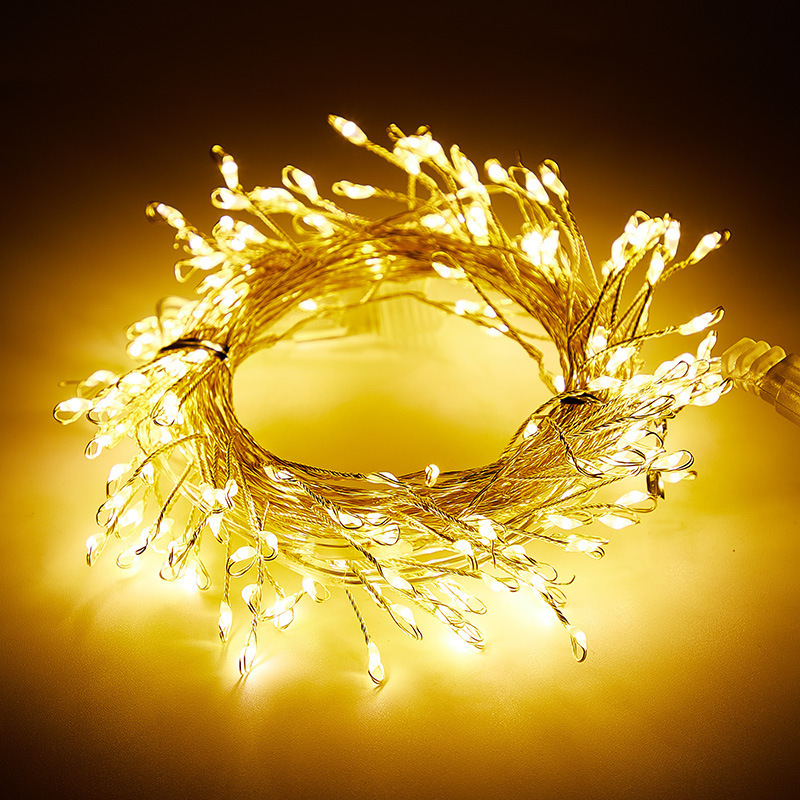 Ledsen™ FairyLights: Strålende Fyrverkeri Tråd LED Lyslenke Fe-lys