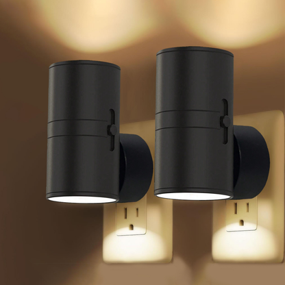 Ledsen™ NightLight: Moderne Bærbar Dimbar Plug-In Nattlys