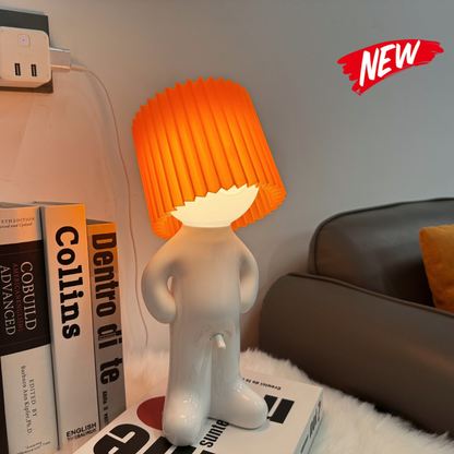 Ledsen™ BoyLamp: Sjarmerende Liten Dekorativ LED Guttelampe