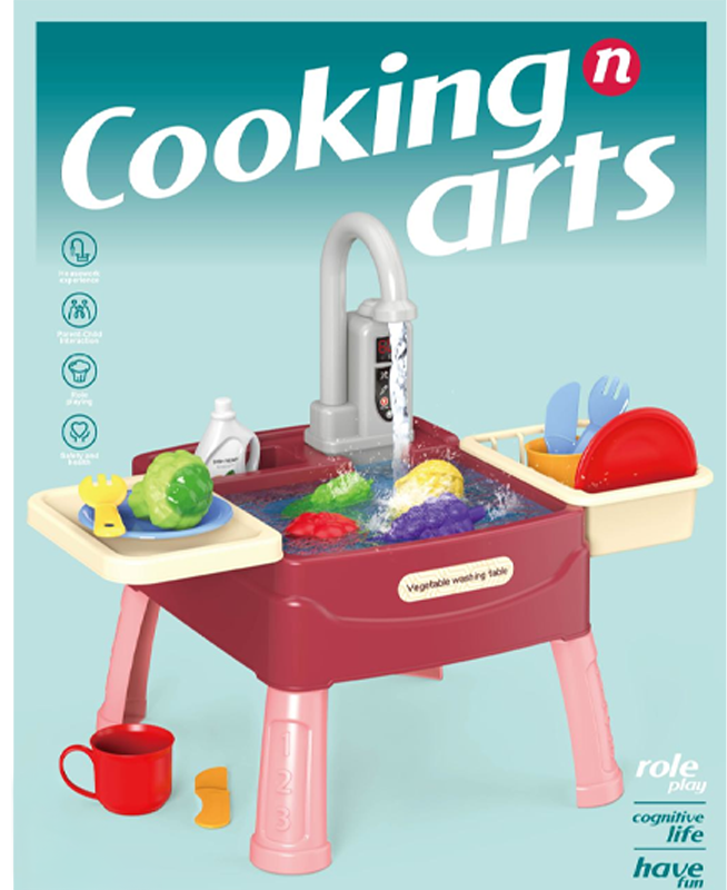 Kletshuts™ KitchenToy: Interaktivt Barnekjøkken Lekelekesett