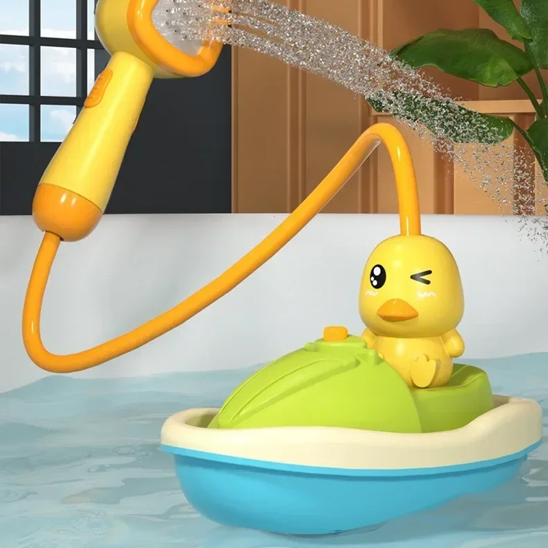Kletshuts™ ShowerDuck: Søt Interaktiv Elektrisk And Dusj Leketøy Sett