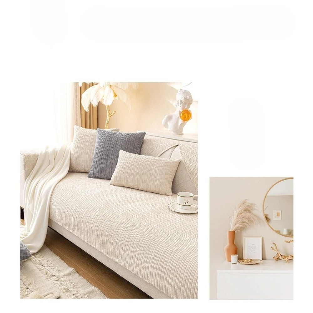 Globetrek° SofaCover – Elegant Slitesterkt Premium Stoff Sofatrekk