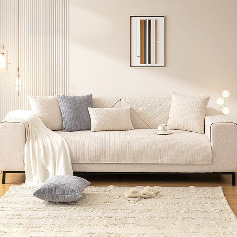 Globetrek° SofaCover – Elegant Slitesterkt Premium Stoff Sofatrekk
