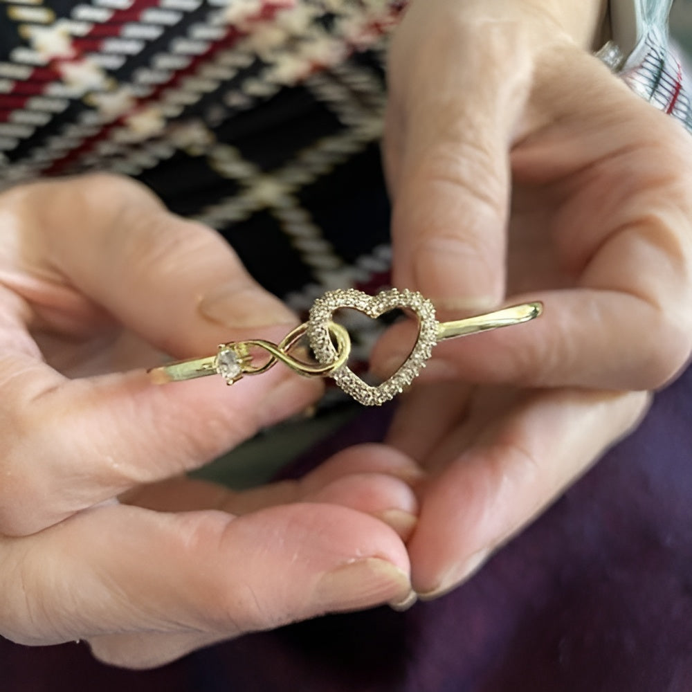 Jewelance™ HeartBracelet 1+1 GRATIS: Moderne Elegant Uendelighets Hjertearmbånd