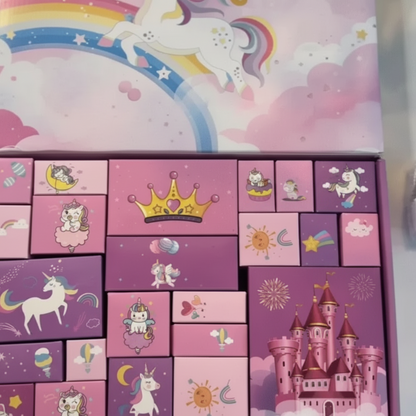 Kletshuts™ UnicornAdvent: Morsom Kreativ Jul Enhjørning Adventskalender