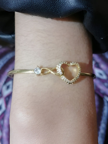 Jewelance™ HeartBracelet 1+1 GRATIS: Moderne Elegant Uendelighets Hjertearmbånd