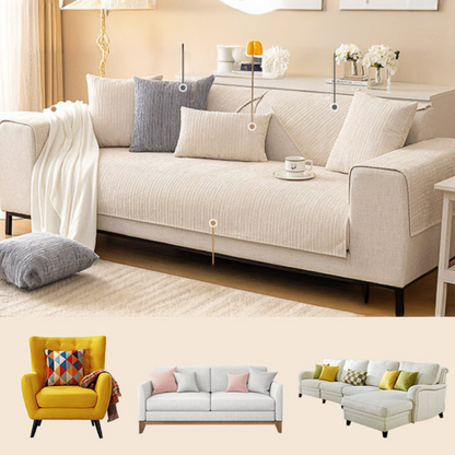 Globetrek° SofaCover – Elegant Slitesterkt Premium Stoff Sofatrekk