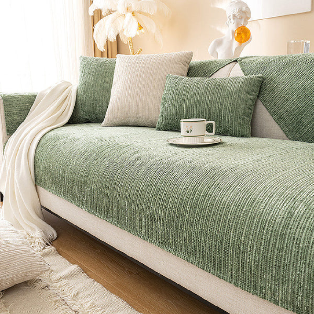 Globetrek° SofaCover – Elegant Slitesterkt Premium Stoff Sofatrekk