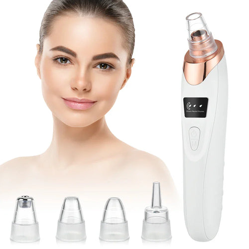 PoreRemover: Oppladbart Smart Kit for Fjerning av Hudormer, Hvite Hudormer og Porer