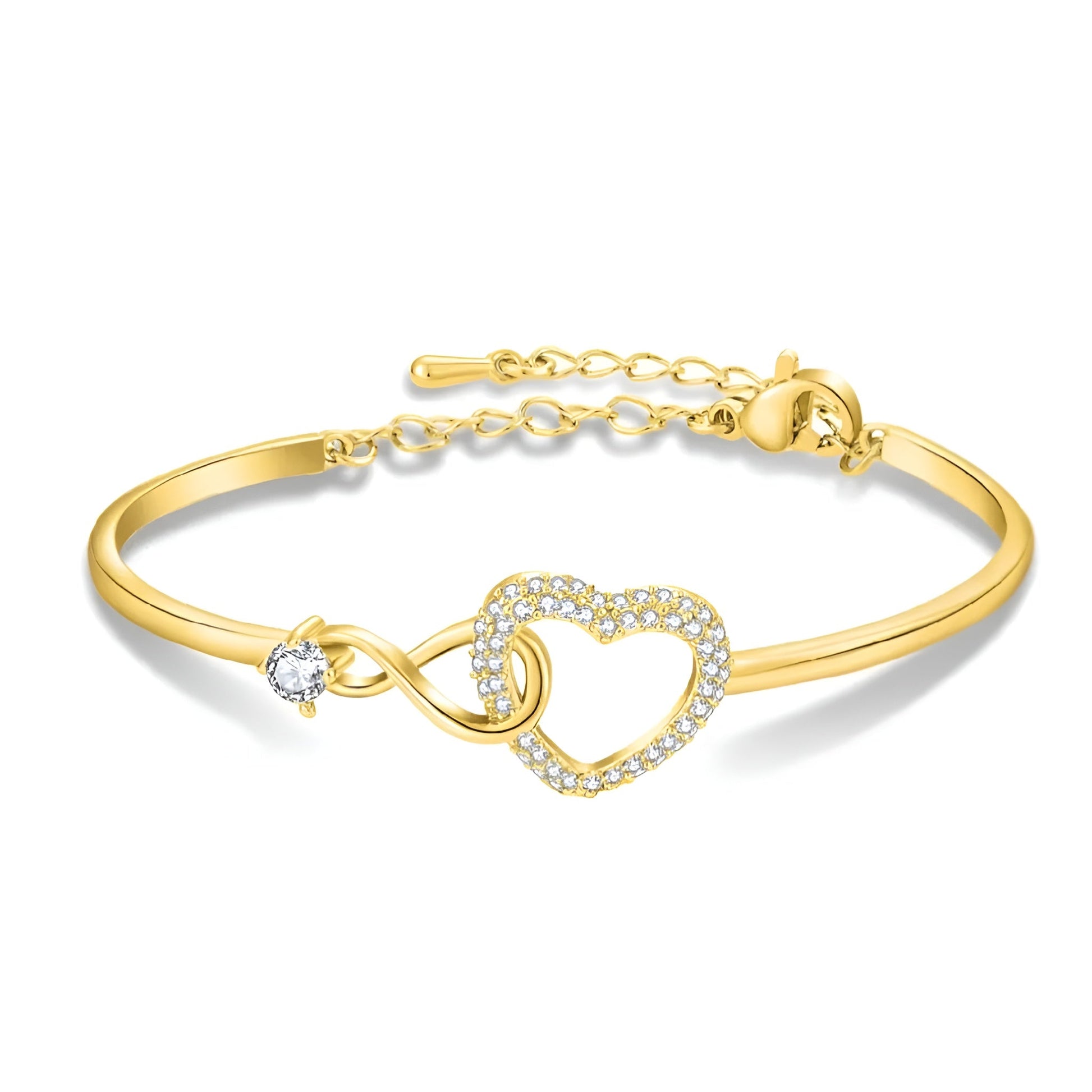 Jewelance™ HeartBracelet 1+1 GRATIS: Moderne Elegant Uendelighets Hjertearmbånd