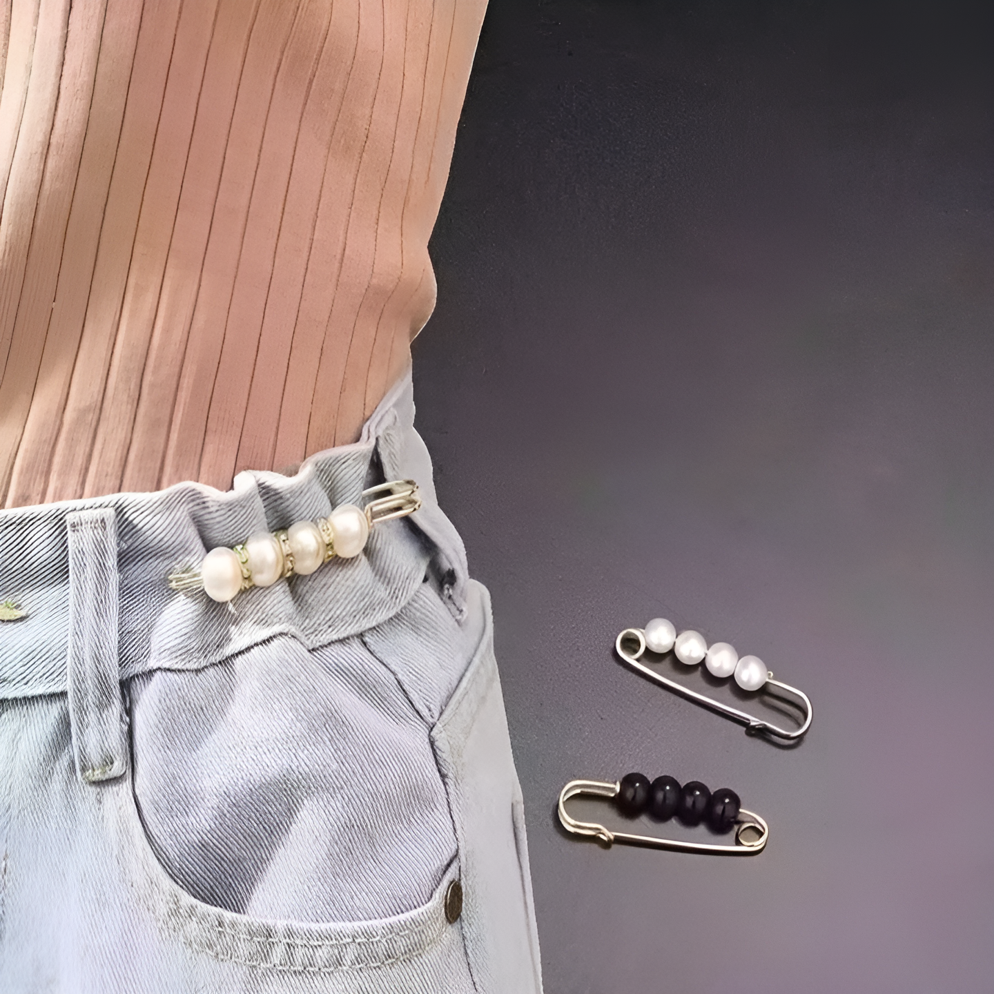 Jewelance™ BroochPin 1+1 GRATIS: Elegant Stilfull Perle Sikkerhetsnål Brosjesett