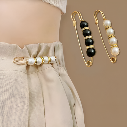 Jewelance™ BroochPin 1+1 GRATIS: Elegant Stilfull Perle Sikkerhetsnål Brosjesett