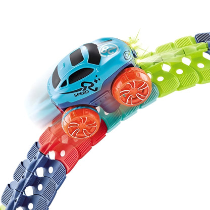 Kletshuts™ RaceTrack: Pedagogisk Morsom Kreativ Fleksibel Racerbilbane