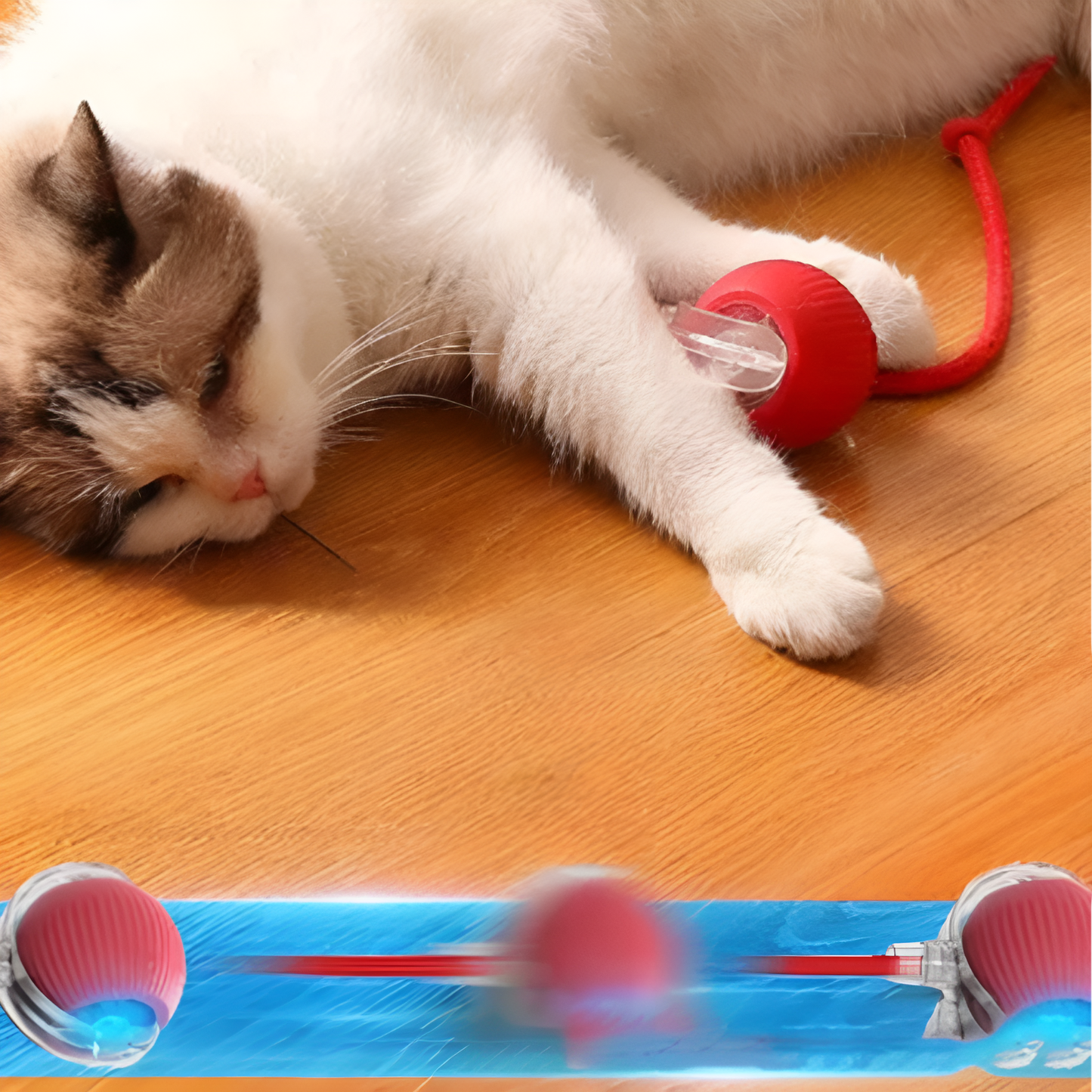 Catfri® CatBall: Automatisk Interaktiv Morsom Kattejaktball