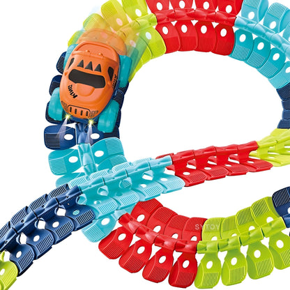Kletshuts™ RaceTrack: Pedagogisk Morsom Kreativ Fleksibel Racerbilbane