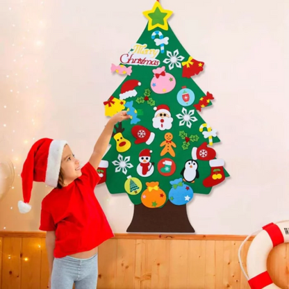 Kletshuts™ Kersten: Fantastisk Morsomt Interaktivt Filt Juletre