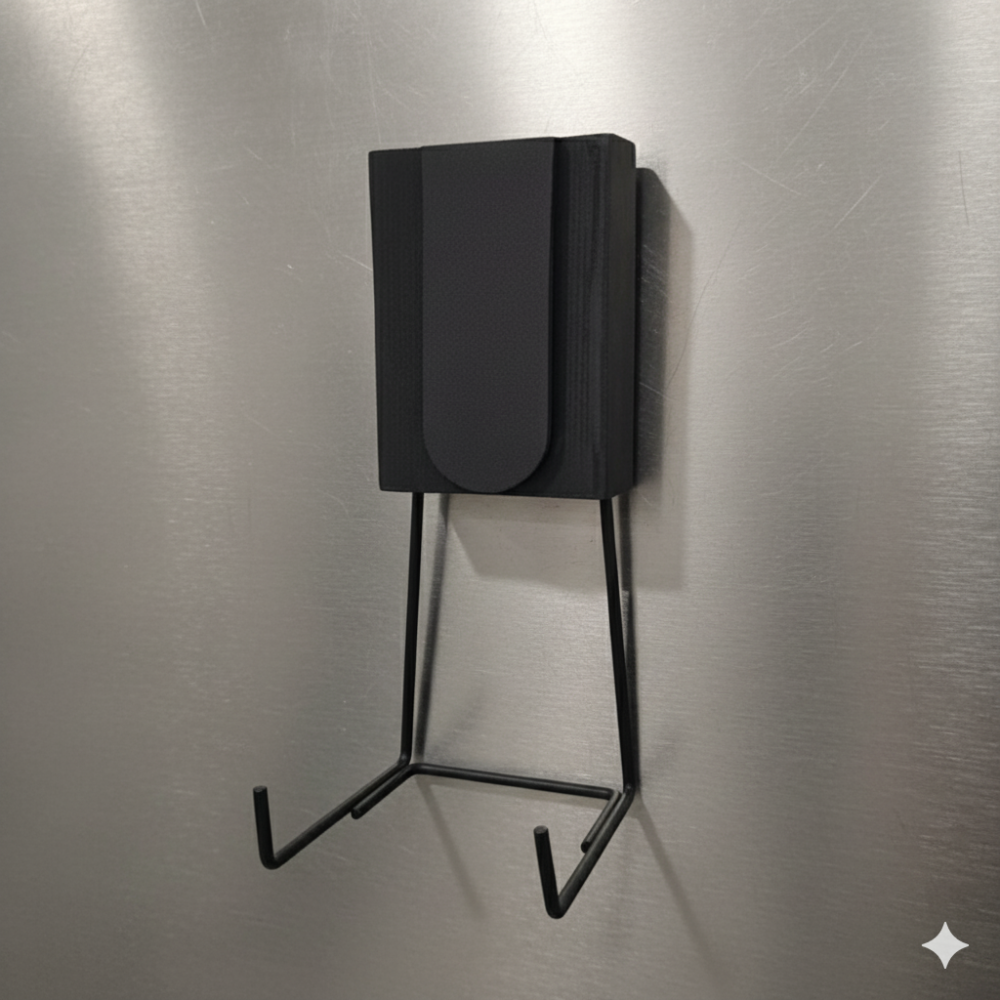 GlideHold® MagnetHook: Allsidig Kraftig Veggmagnetkrokholder