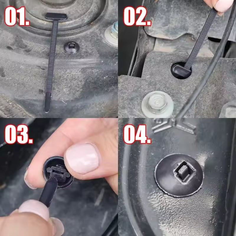 CableTies: Enkle universale kabelbindere med spenne