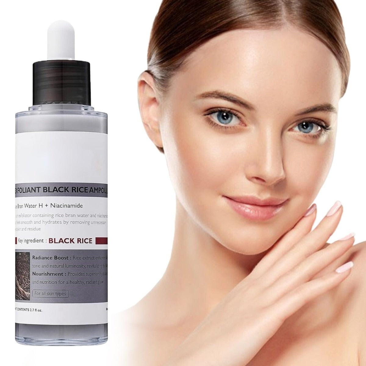 ExfoliatingSerum 1+1 GRATIS: Enkel Å Bruke Mild Eksfolierende Ampull For Sensitiv Hud