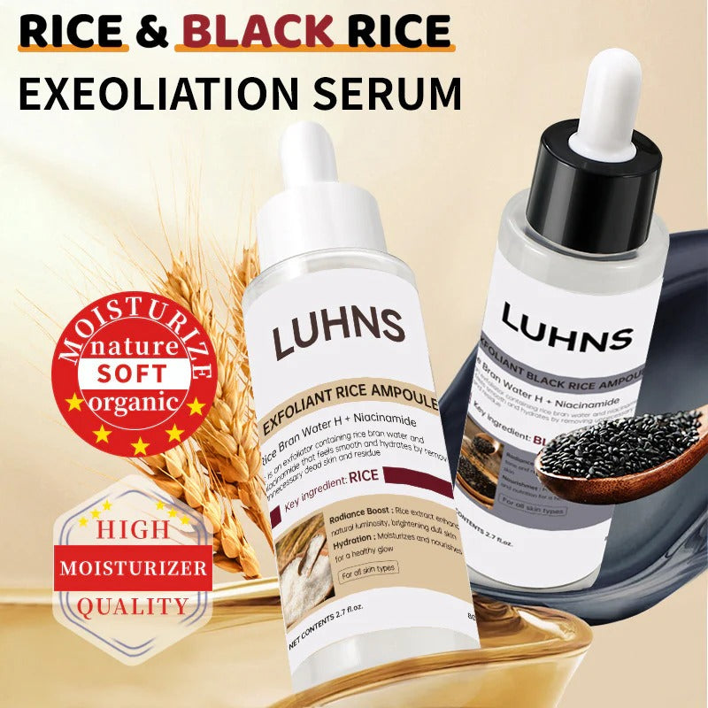 ExfoliatingSerum 1+1 GRATIS: Enkel Å Bruke Mild Eksfolierende Ampull For Sensitiv Hud