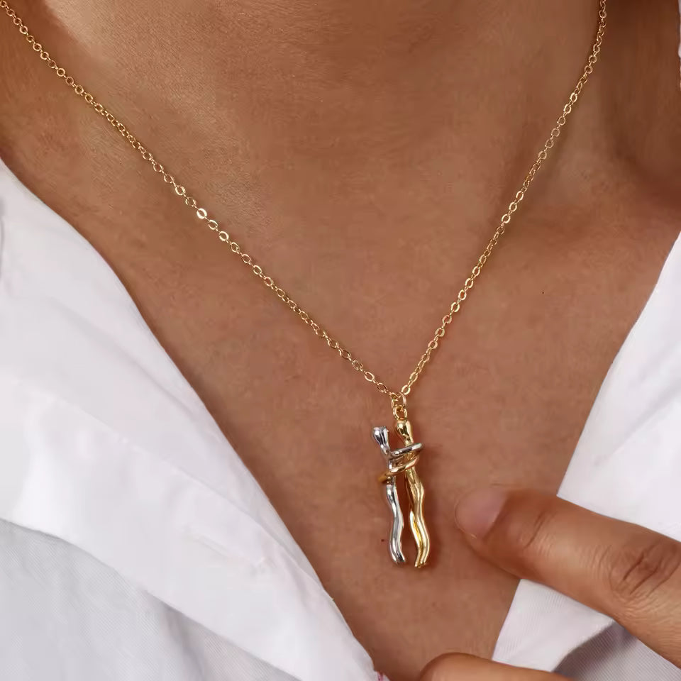Jewelance™ HugNecklace 1+1 GRATIS- Elegant Symbolsk Kram Halskæde Til Hverdagseg Brug
