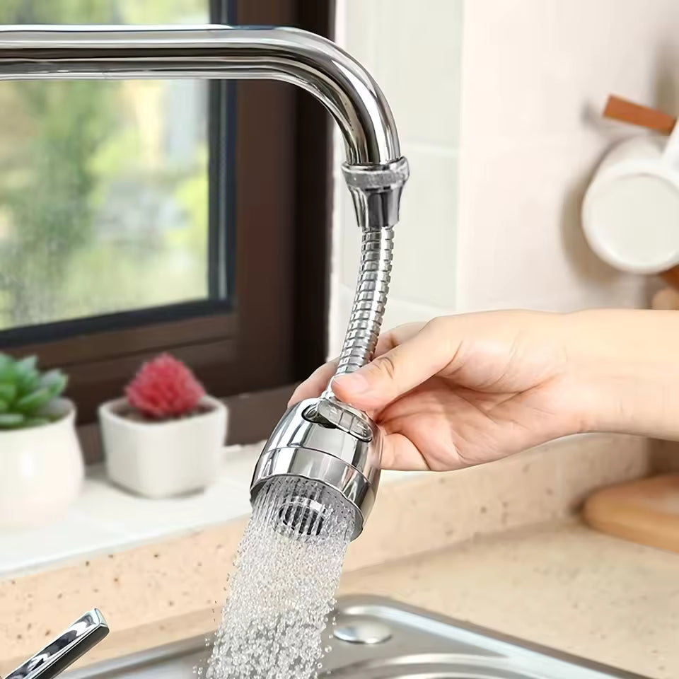 Globetrek° RotateFaucet 1+1 GRATIS: Universel 3-Mode Nem Installation Drej Faucet