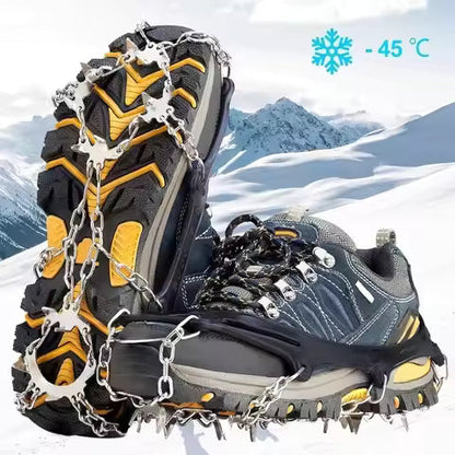 SnowChains – Sklisikker Trekk-På Sko Snøkjeder For Sikker Vintervandring
