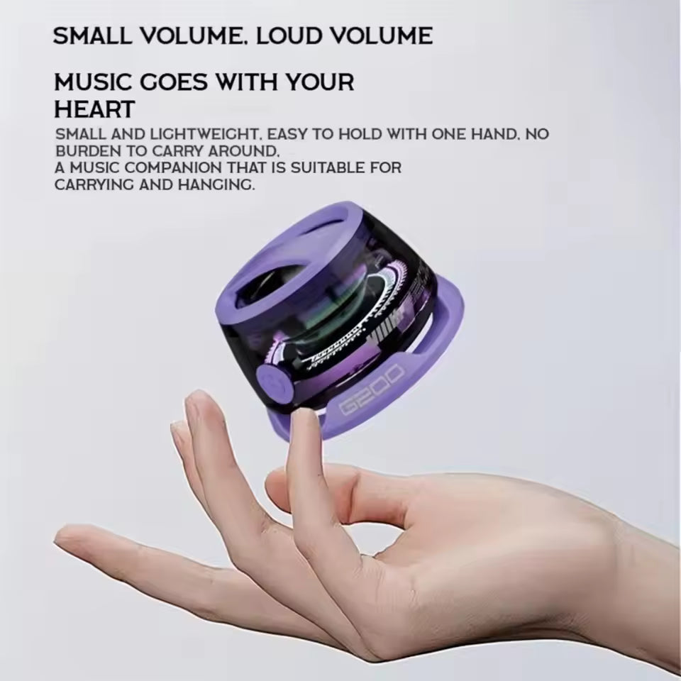 Holder360° SpeakerStand 1+1 GRATIS: Farverig 2-I-1 Bluetooth Højttaler Og Telefonstativ
