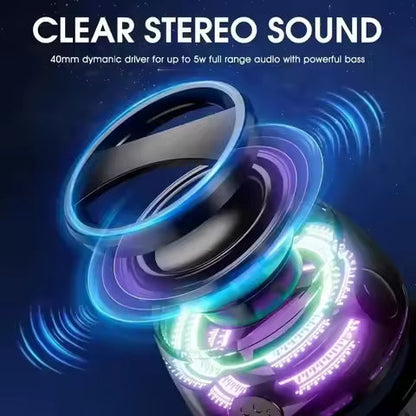 Holder360° SpeakerStand 1+1 GRATIS: Farverig 2-I-1 Bluetooth Højttaler Og Telefonstativ