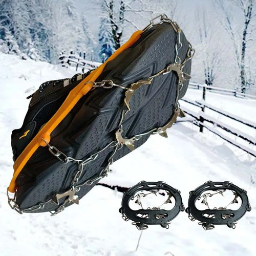SnowChains – Sklisikker Trekk-På Sko Snøkjeder For Sikker Vintervandring