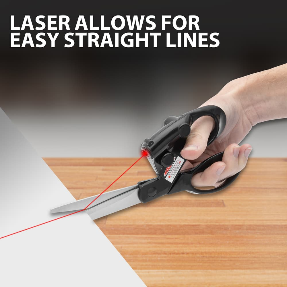 Globetrek° LaserScissors 1+1 GRATIS: Presis Skjæring Laserstyrt Multifunksjonell Saks