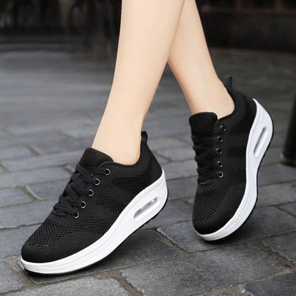 Happy™ CozySneakers: Avslappet Hverdag, Myk Støtte, Koselige Sneakers for Kvinner