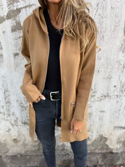 Icone™ ZipperJacket: Uformell Langermet Glidelåsjakke