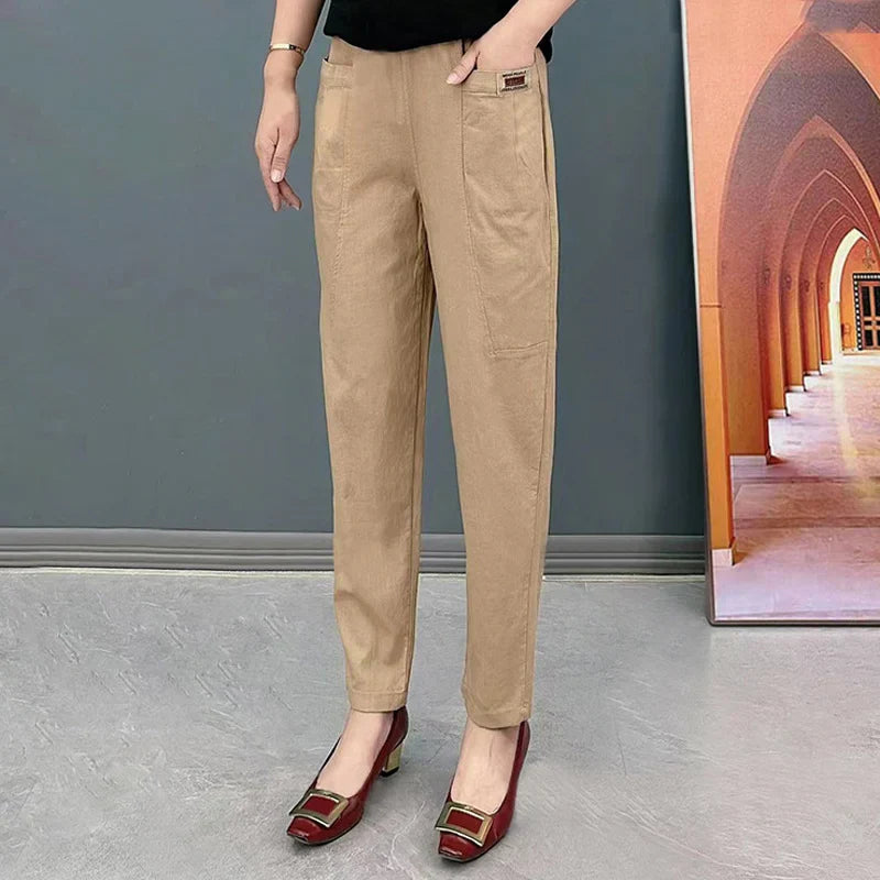 Icone™ CottonPants: Elastiske Bomullsbukser Til Kvinner