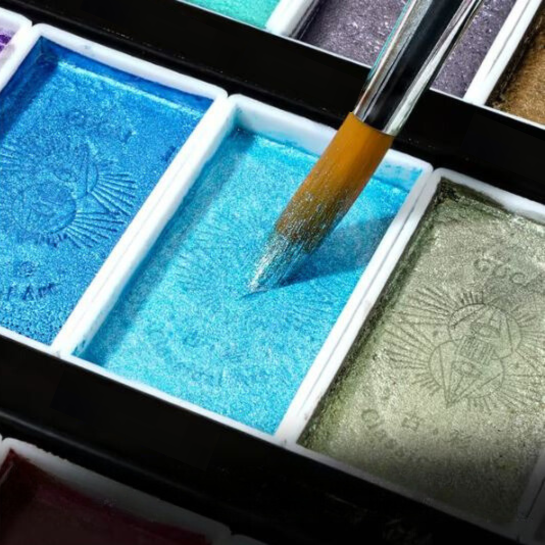 WatercolorPaint - Høy Kvalitet Pigment Akvarellmaling Sett