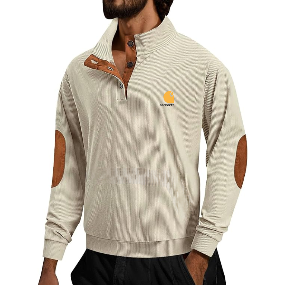 Icone™ CorduroySweatshirt: Avslappet Langermet Corduroy Genser