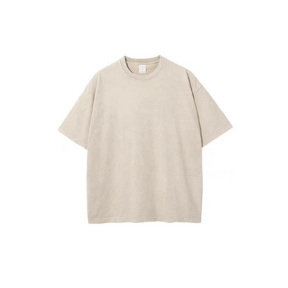 Icone™ ComfortShirt 1+1 GRATIS: Premium Komfortabel Løs Passform Vasket T-skjorte