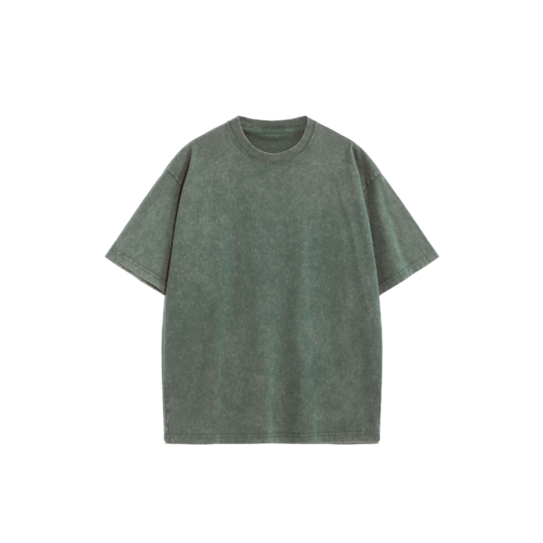 Icone™ ComfortShirt 1+1 GRATIS: Premium Komfortabel Løs Passform Vasket T-skjorte