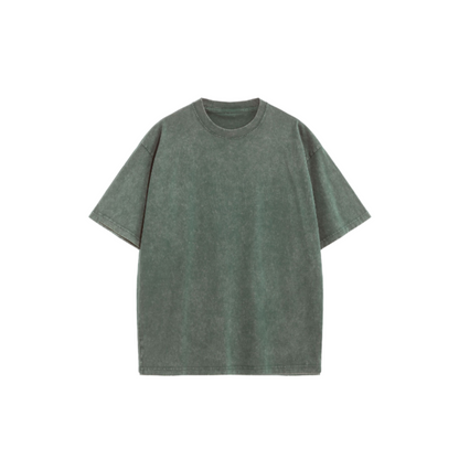 Icone™ ComfortShirt 1+1 GRATIS: Premium Komfortabel Løs Passform Vasket T-skjorte