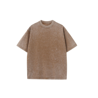 Icone™ ComfortShirt 1+1 GRATIS: Premium Komfortabel Løs Passform Vasket T-skjorte